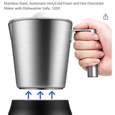 Secura milk frother