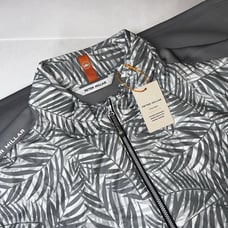 Peter Millar Crown Sport Golf Tropical Fuse Elite Full Zip Vest NWT Grey Sz XXL