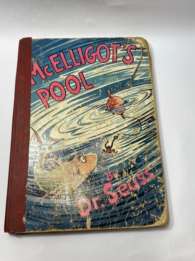 ‘47 Dr Seuss McElligot's Pool 1st Ed Book