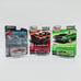 Lot of 3 Muscle Cars Greenlight '88 Ford Mustang & AW 1970 2018 Dodge Challenger