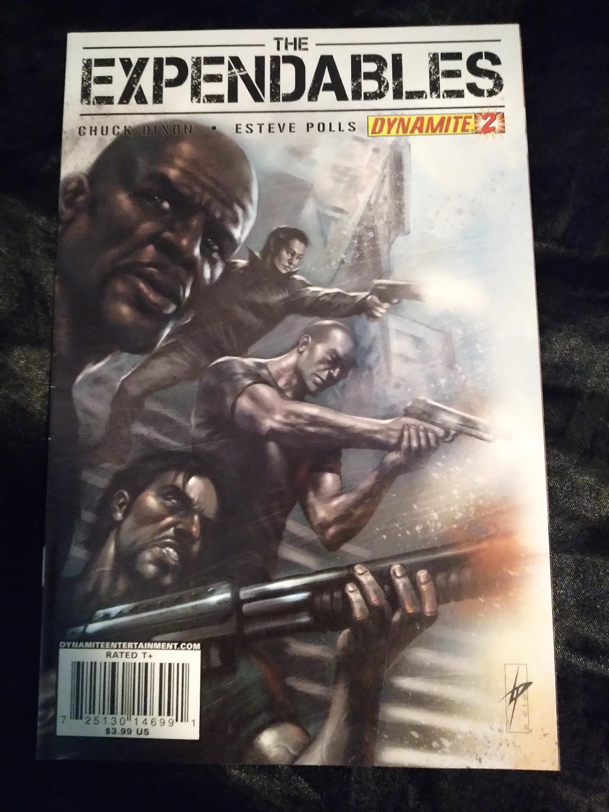 Dynamite Entertainment The Expendables Comic Book #2
