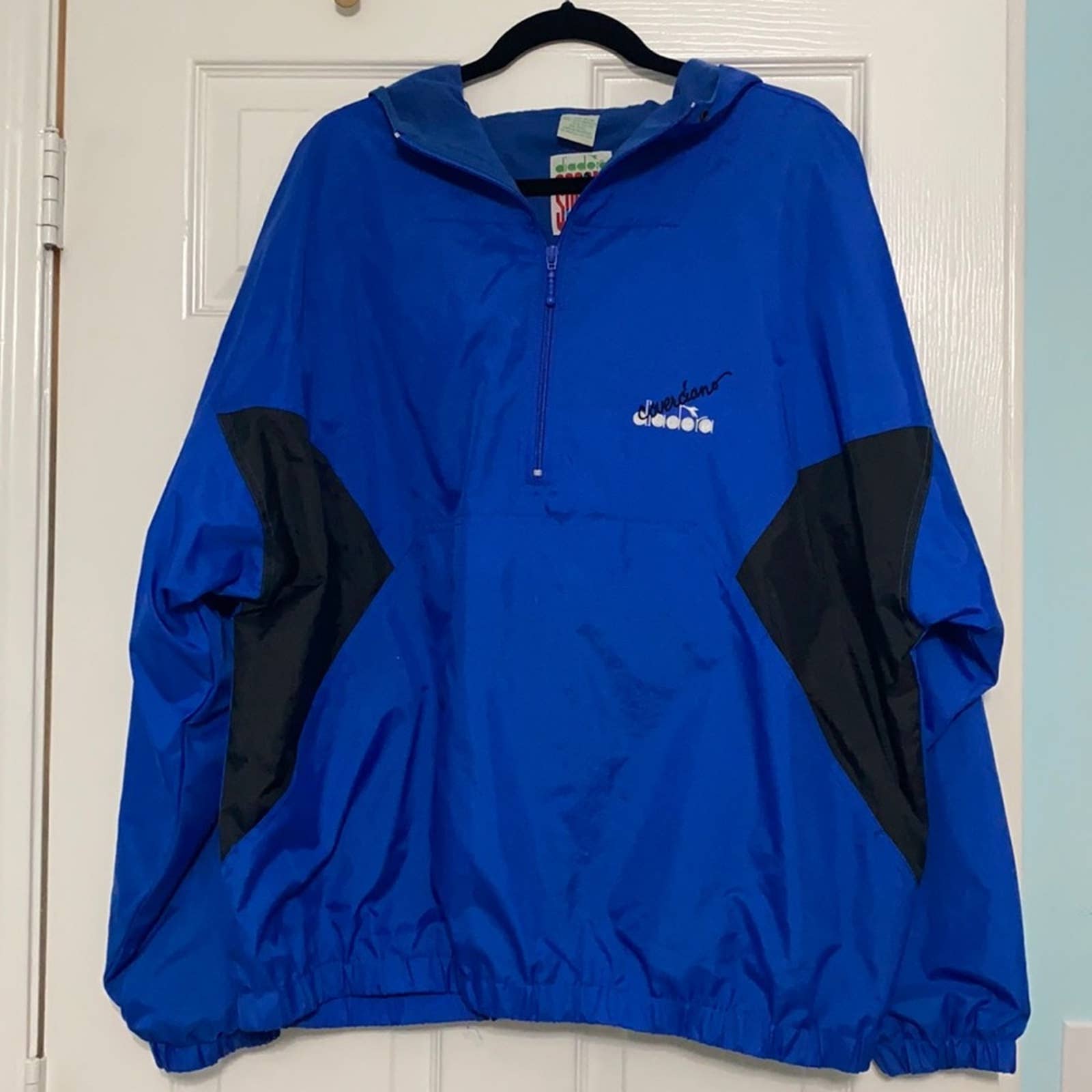 Diadora soccer vintage windbreaker jacket