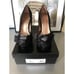 BCBG Paris Phynia Black Suede Pump