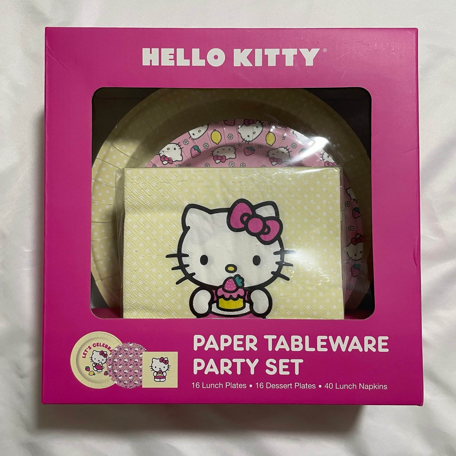 Hello Kitty paper Plate Party Set