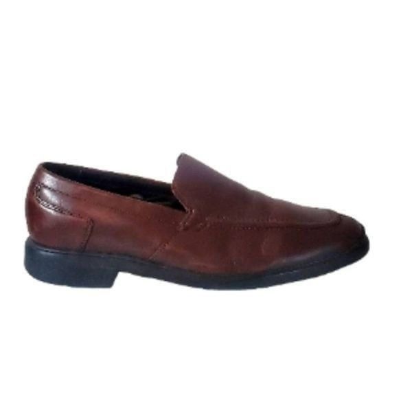 COLE HAAN Venetian Brown Leather Loafers Size 11M