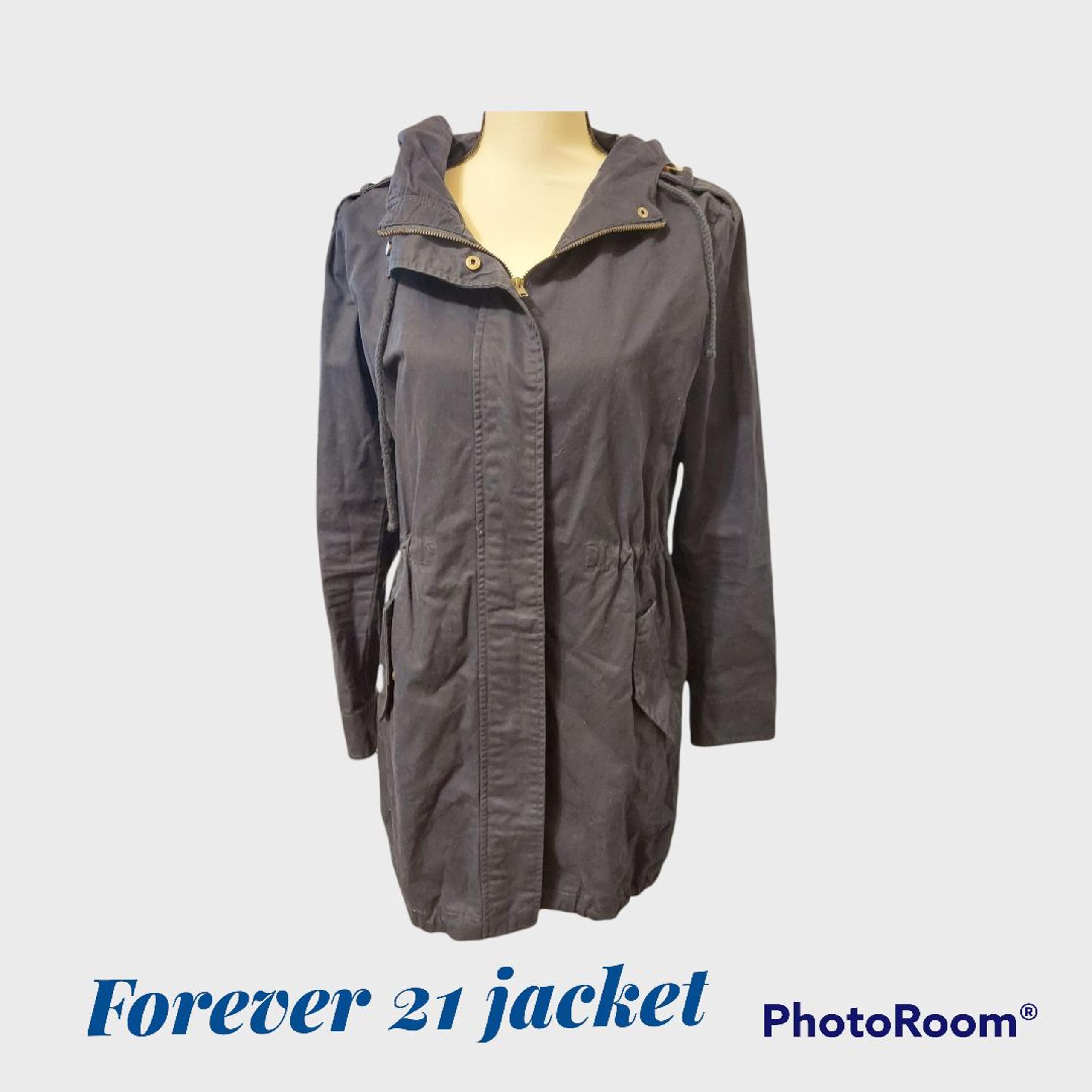 Navy blue Forever 21 jacket. Size small