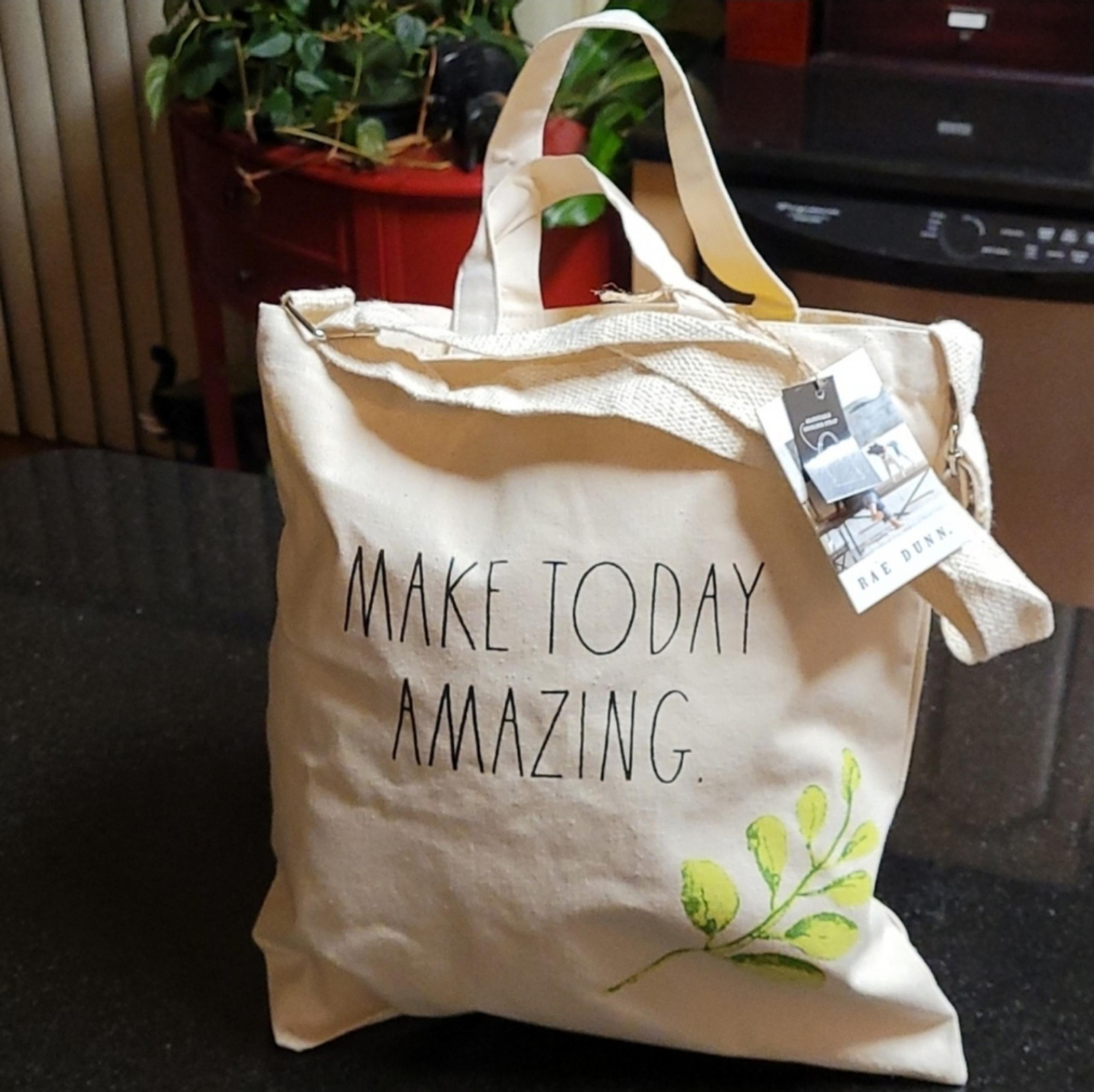 Rae Dunn Canvas Tote Bag
