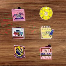 5 Cars Disney Parks Trading Pins, Plus 2 Bonus Pins