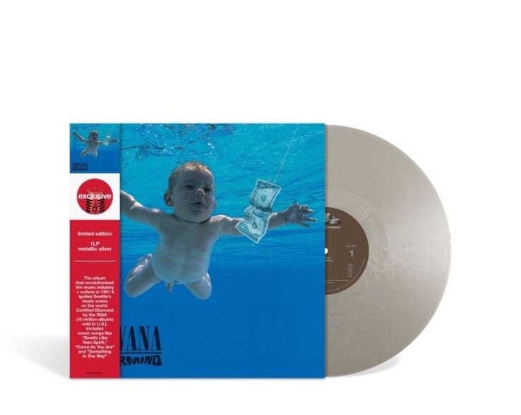 Nirvana – Nevermind (Target Exclusive Limited Edition Metallic Silver Vinyl LP)