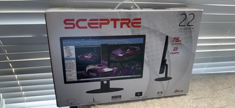 BRAND NEW MONITOR / Sceptre E225W-19203R