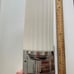 Chrome Bathroom Sconce with White Glass Shade