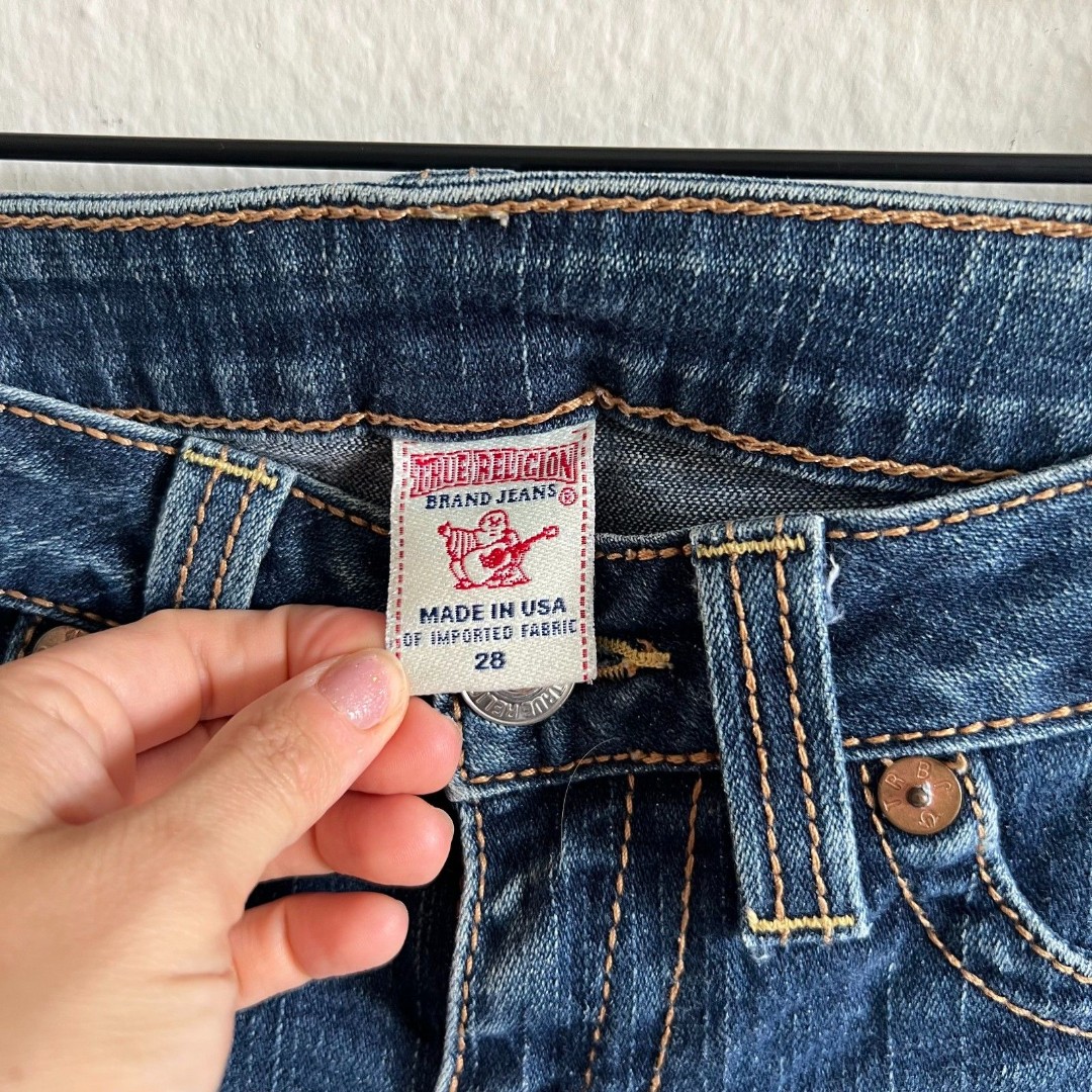 Rare 2000s True Religion Embroidered Joey Jeans Excellent