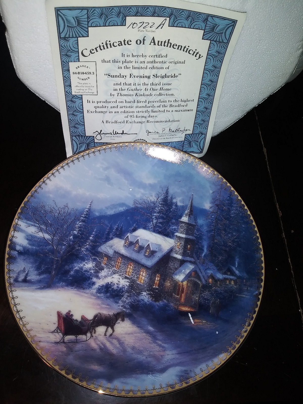 Sunday evening sleigthride by thomas kingkade