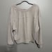 Varley Arvin Waffle Knit Sweatshirt in Wheat Marl size large running short