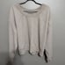 Varley Arvin Waffle Knit Sweatshirt in Wheat Marl size large running short