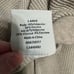 Varley Arvin Waffle Knit Sweatshirt in Wheat Marl size large running short