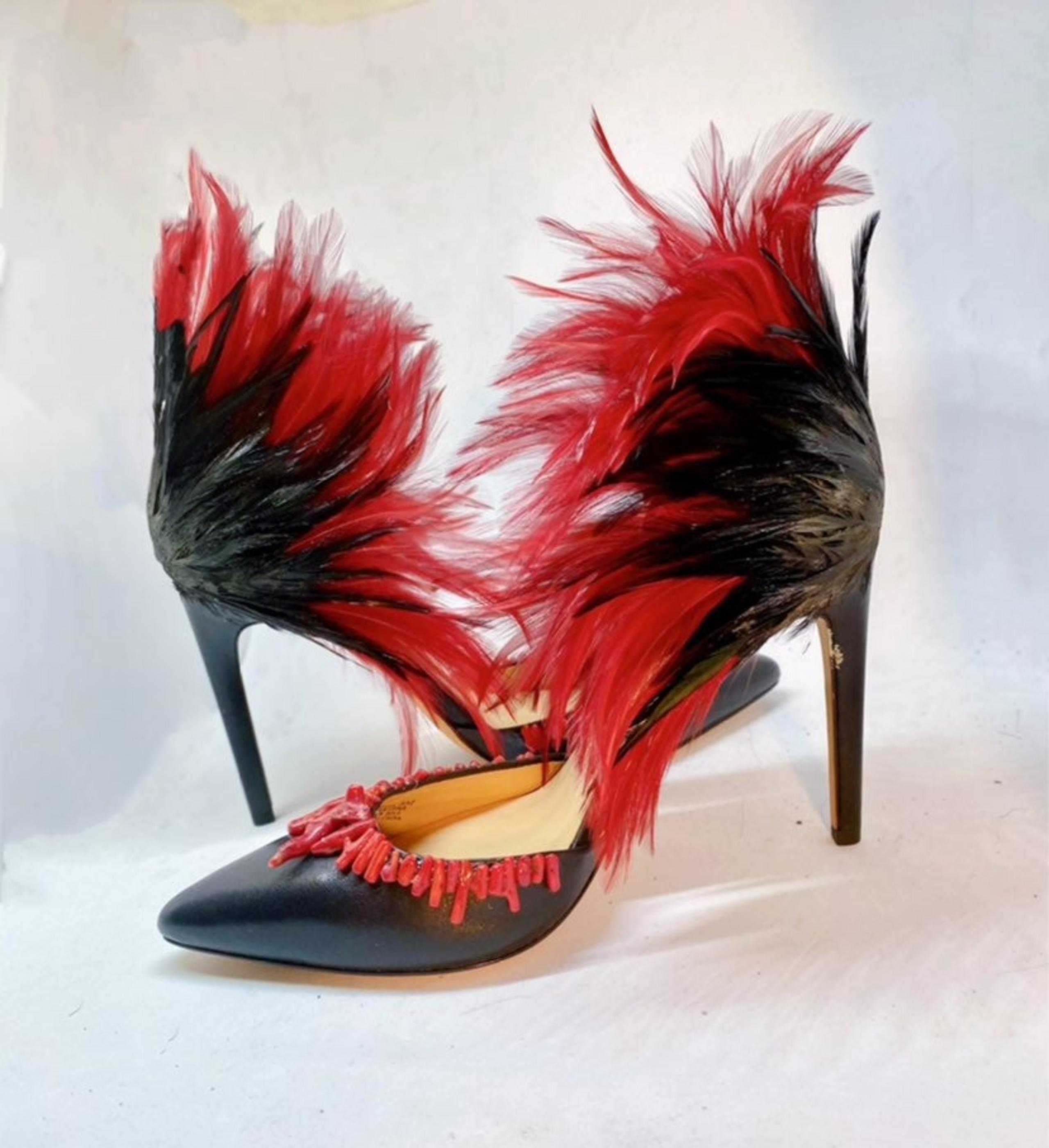 Halston upcycled, embellished