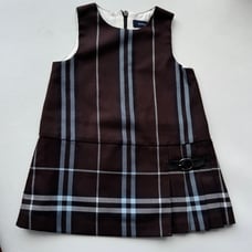 Kid baby Dress sleeveless 3/6 Months Burberry brown