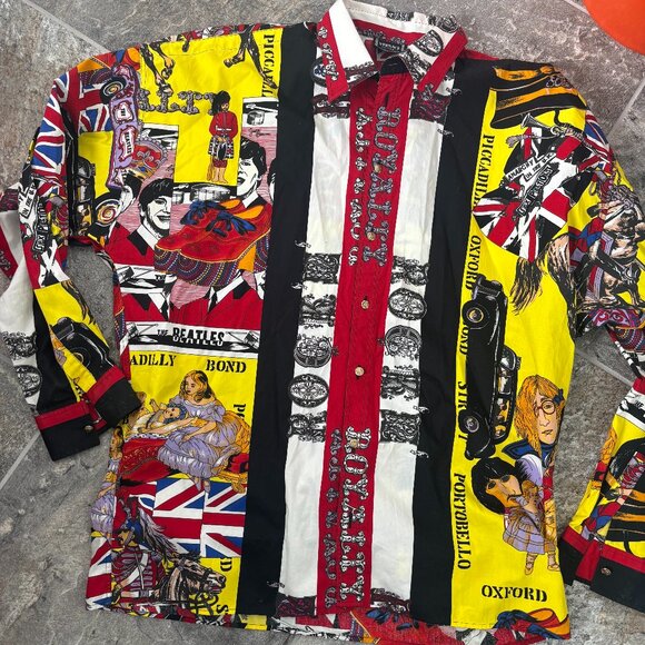 Versace Jeans Couture Vintage Beatles Shirt
