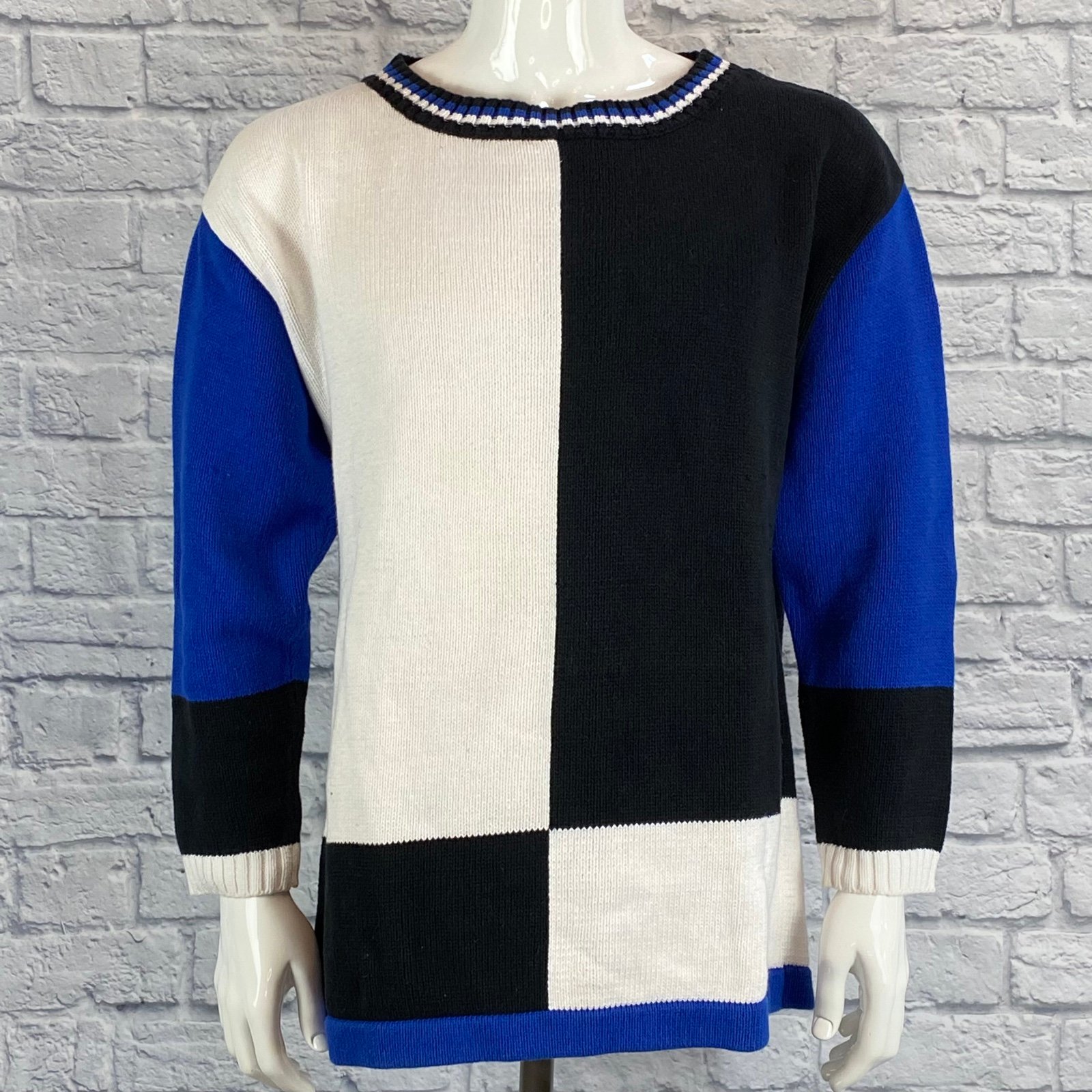 Vintage CW Clifford and Willis Colorblock Sweater