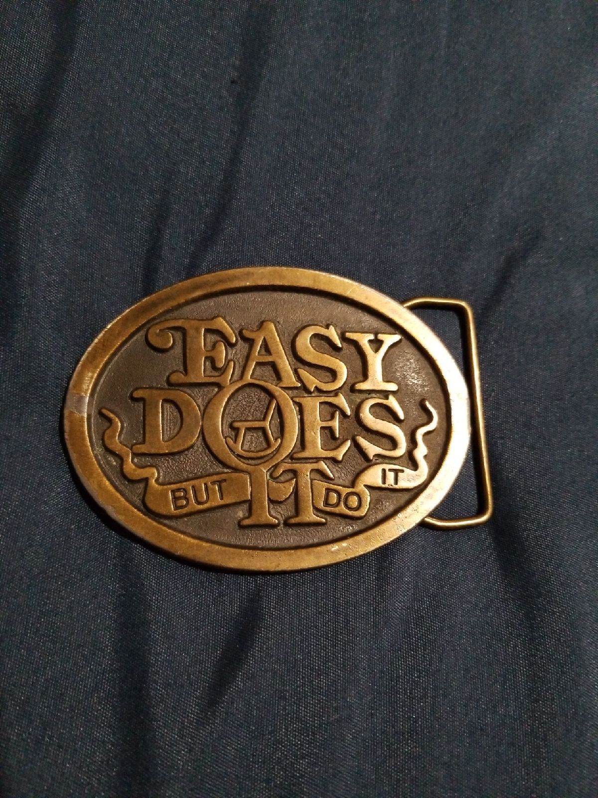 Rare AA Anonymous Special Edition membership Belt Buckle W/ Prayer & # AA003