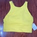 Lululemon yellow sports bra⚡️