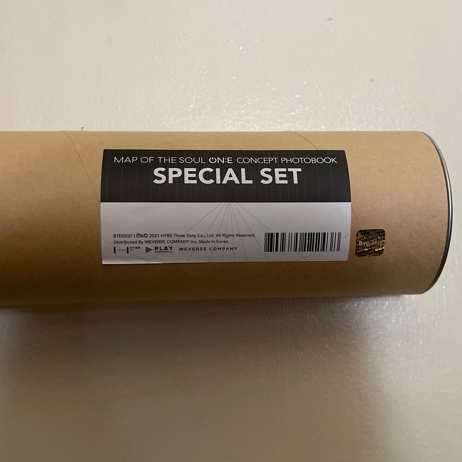 Bts mots concept book poster set (pob)
