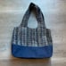 Anna Sui Tinsel Tweed and Denim Tote
