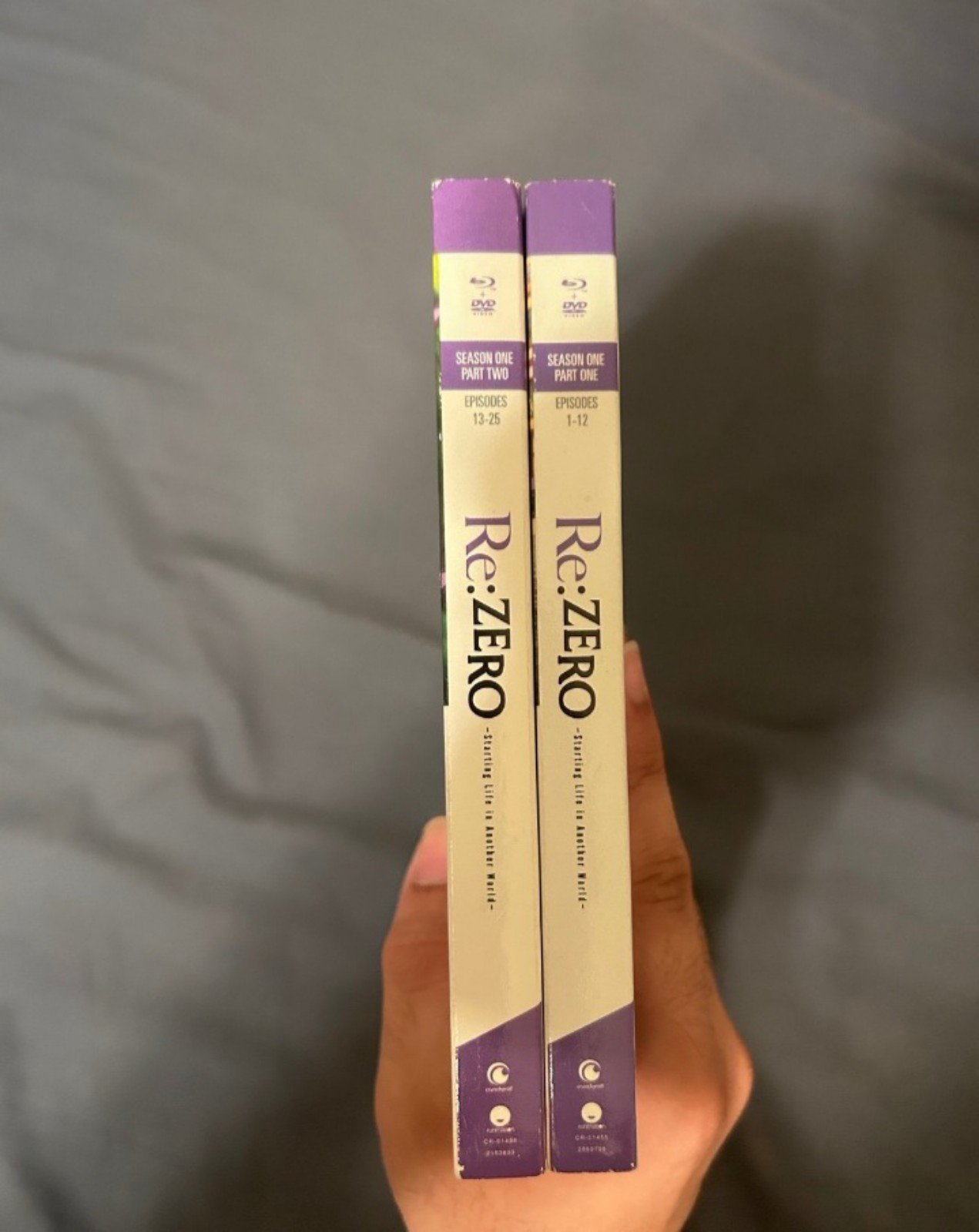 Re:zero limited edition blurays OOP