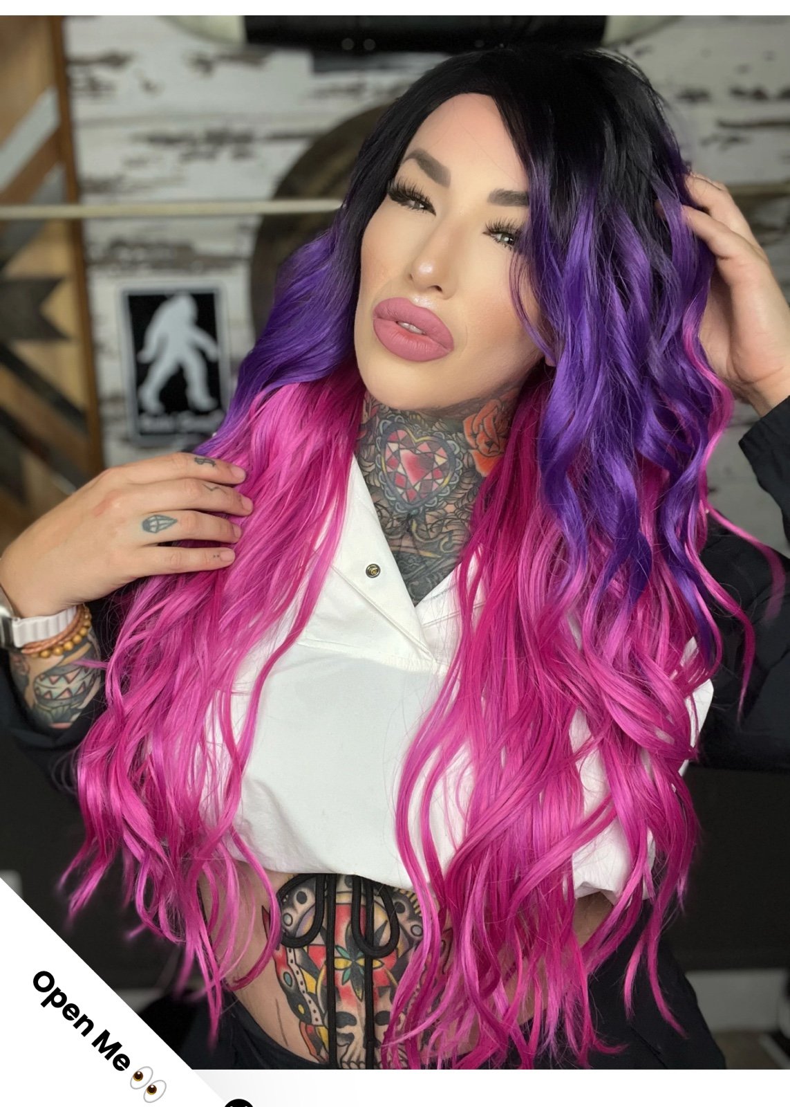 Rebel Gypsy “Sunrise splash” wig new Wig freeparting gorgeous