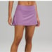LULULEMON PLAY OFF THE PLEATS SKIRT/SKORT 13”-WISTERIA PURPLE-12