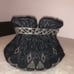 Delill Hashimoto Evening Clutch Black