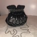 Delill Hashimoto Evening Clutch Black