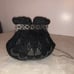 Delill Hashimoto Evening Clutch Black