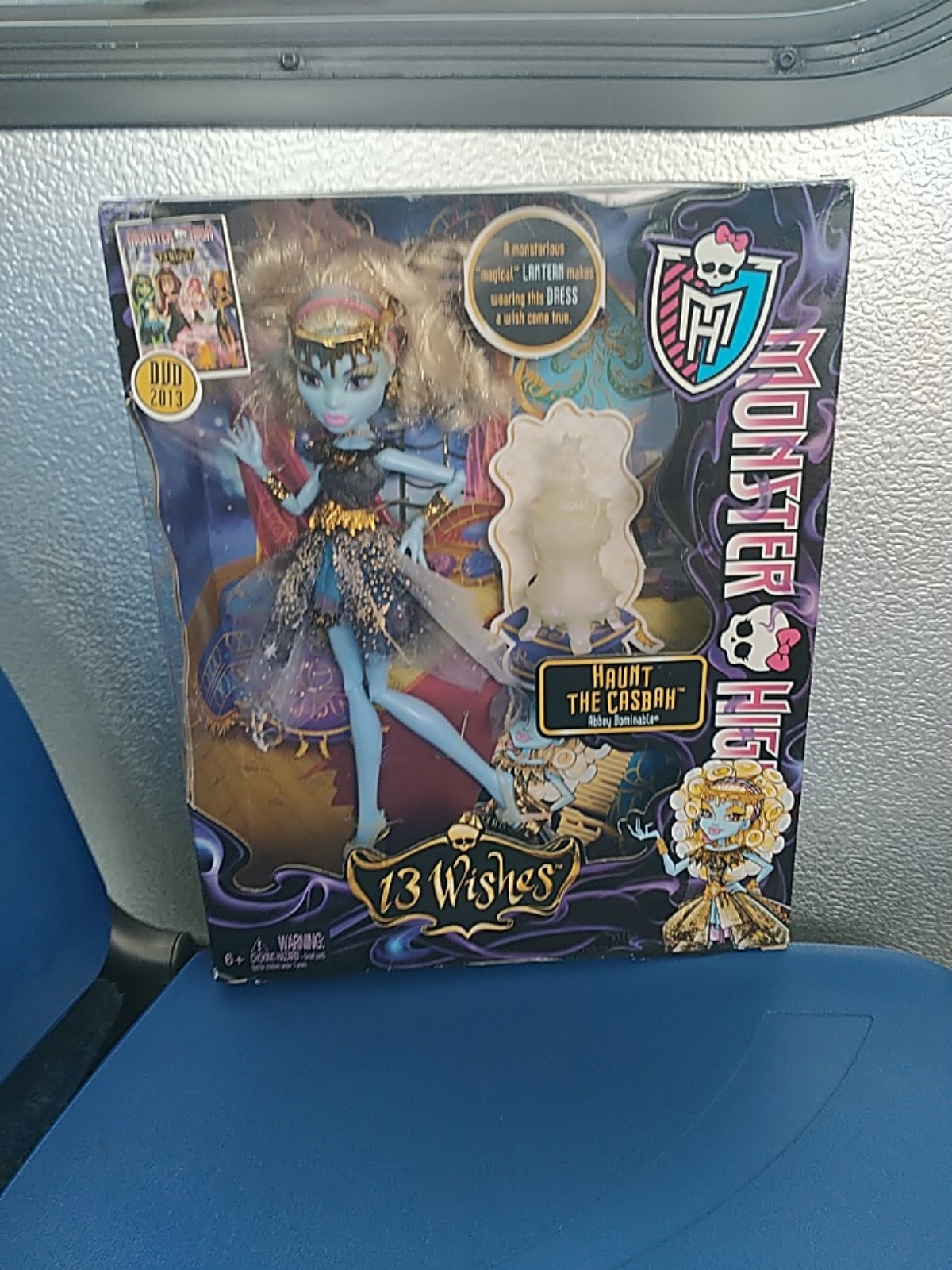 NEW! 2012 MONSTER HIGH ABBEY BOMINABLE 13 WISHES HAUNT THE CASBAH!