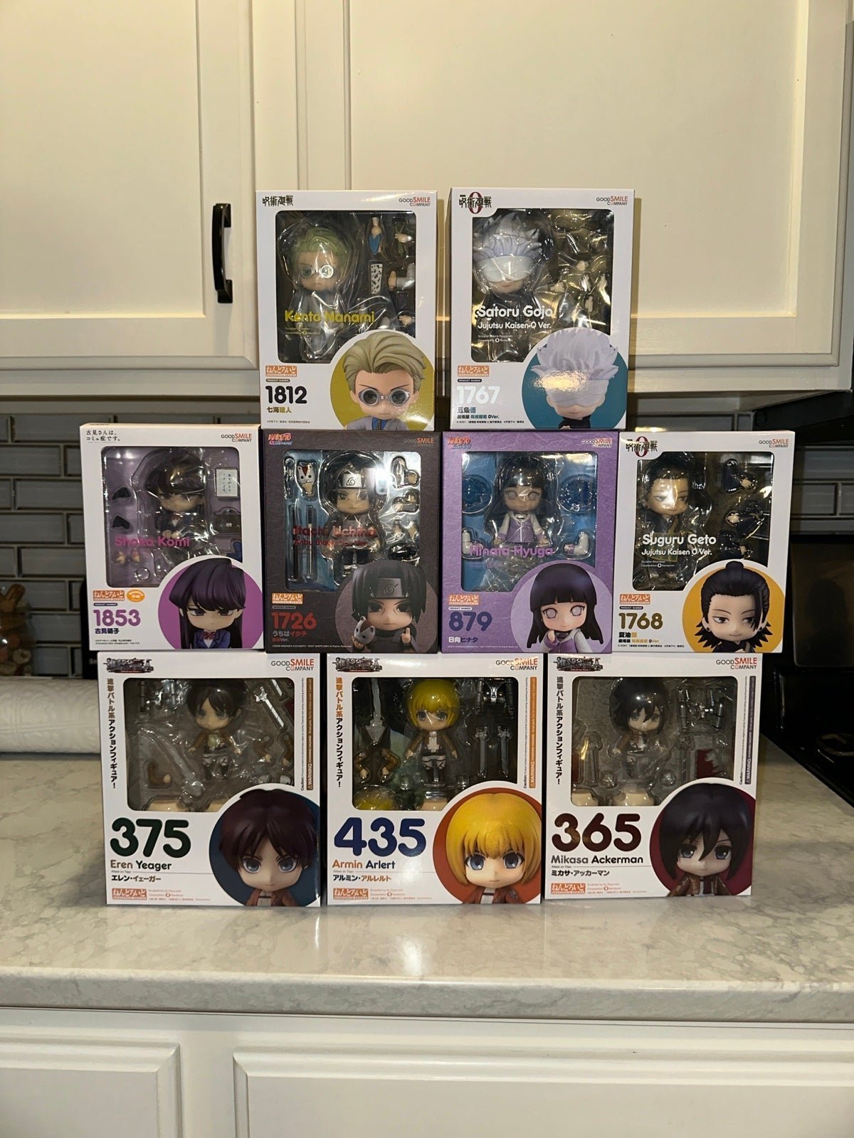 nendroid Lot w/ JJK , Naruto, Komi