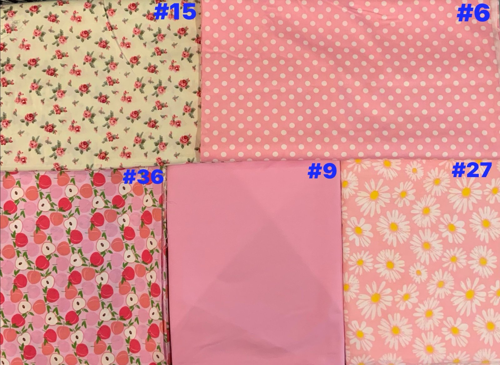 All about pink fabric /will receive 3 yards single print or mix free shipping