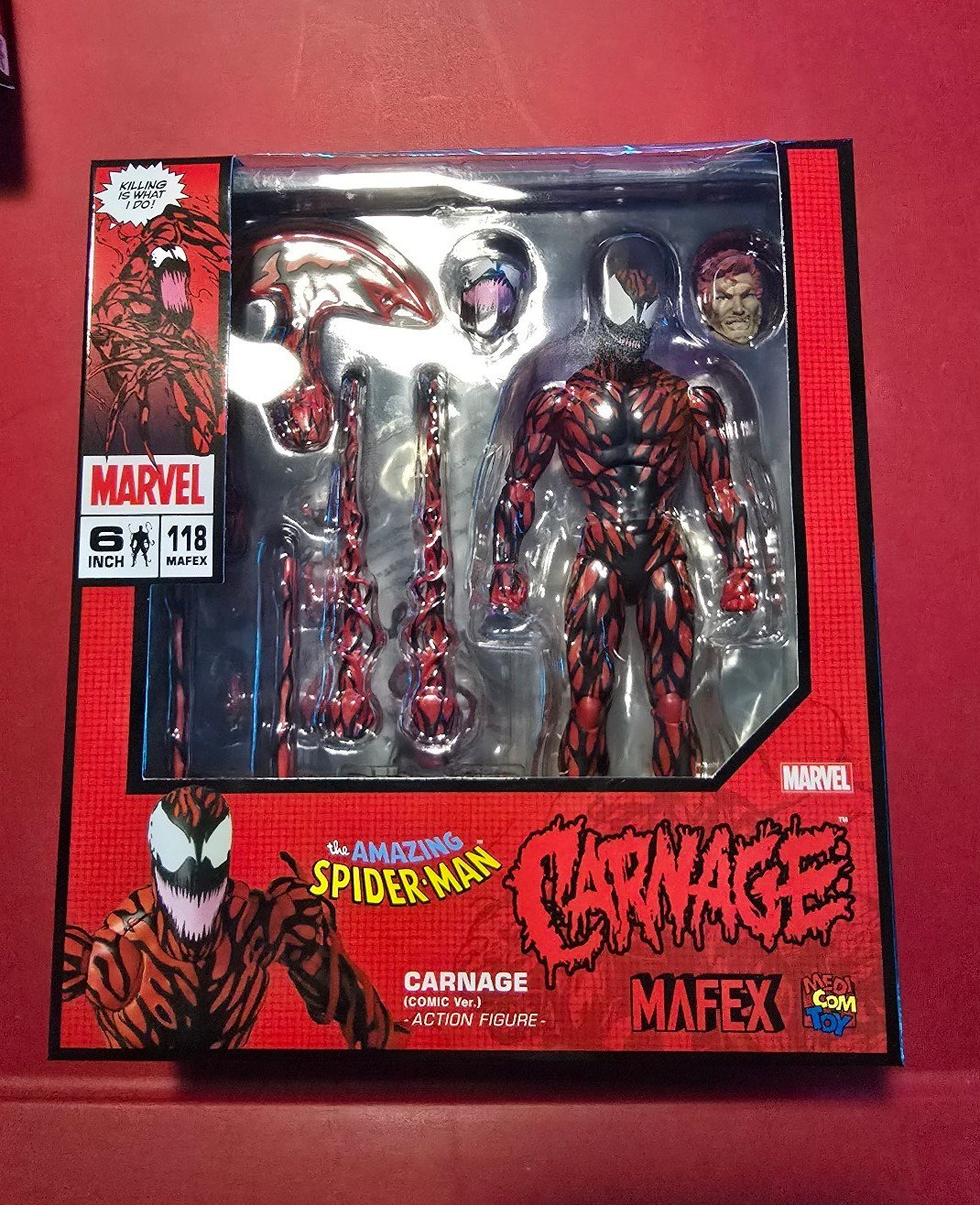 Medicom Mafex 118 Carnage