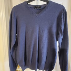 Massimo Dutti Blue Sweater Small