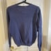 Massimo Dutti Blue Sweater Small