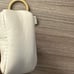 Coach ERGO mini Tote Bag Charm coin pouch Key Fob Chalk White