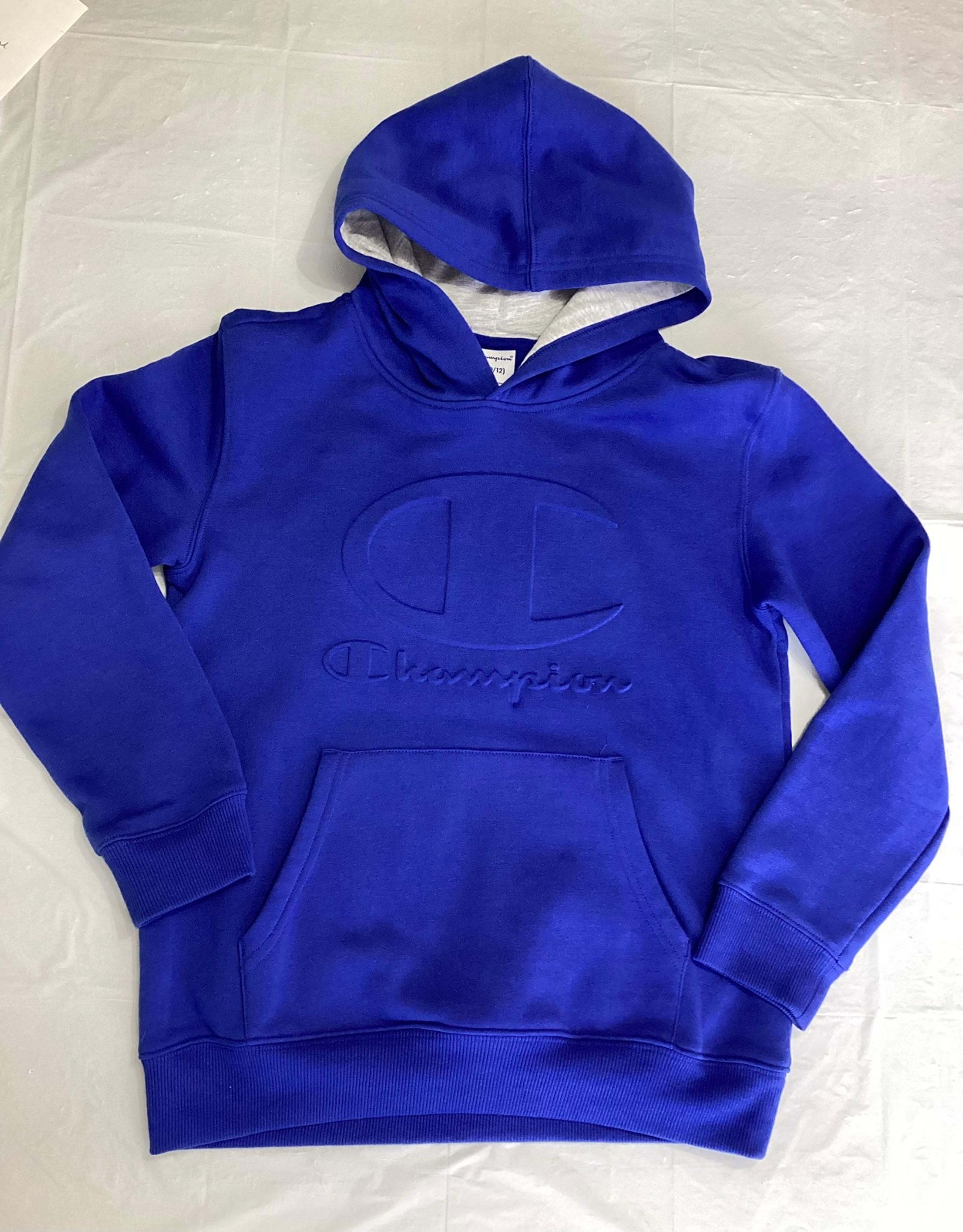 Champion Blue Fleece Sweatshirt Hoodie – Boys Size 10/12