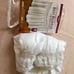 NWT White Wrap Around Ruffle Dust Bed Skirt Queen/King 14” Drop Bedding