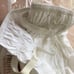 NWT White Wrap Around Ruffle Dust Bed Skirt Queen/King 14” Drop Bedding