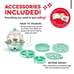 DASH Deluxe Rapid Egg Cooker for Hard Boiled, Poached, Scrambled Eggs, Omelets,