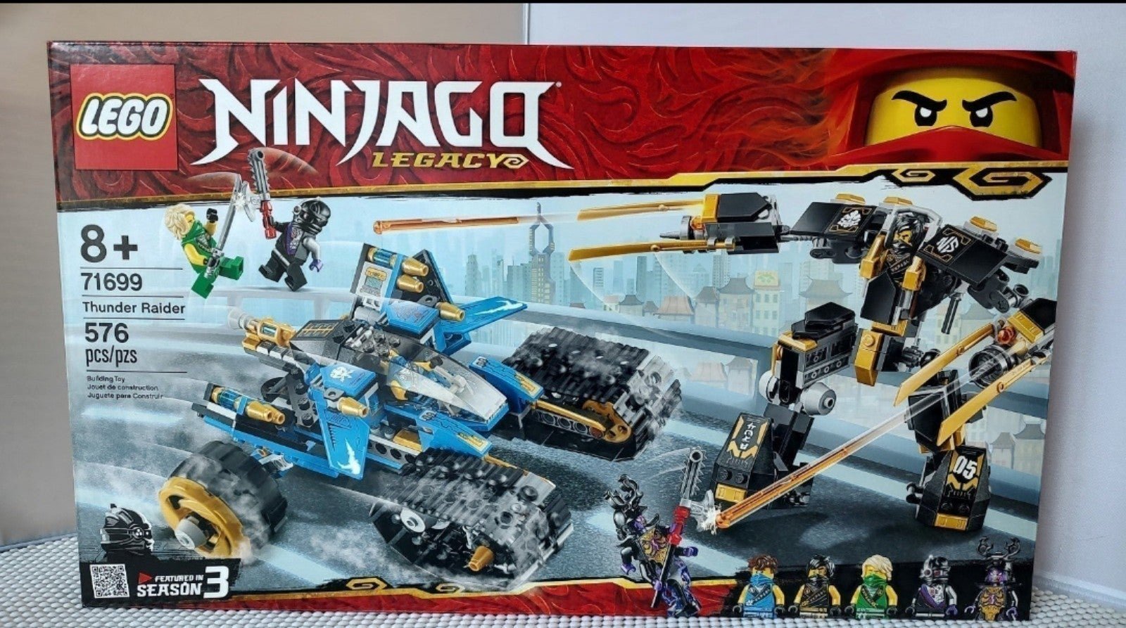 Lego Ninjago Legacy 71699 Thunder Raider New
