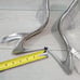 Good American Women Like New Lucite Silver Square Toe High Heels Sandal 10.5