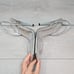 Good American Women Like New Lucite Silver Square Toe High Heels Sandal 10.5