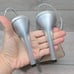 Good American Women Like New Lucite Silver Square Toe High Heels Sandal 10.5