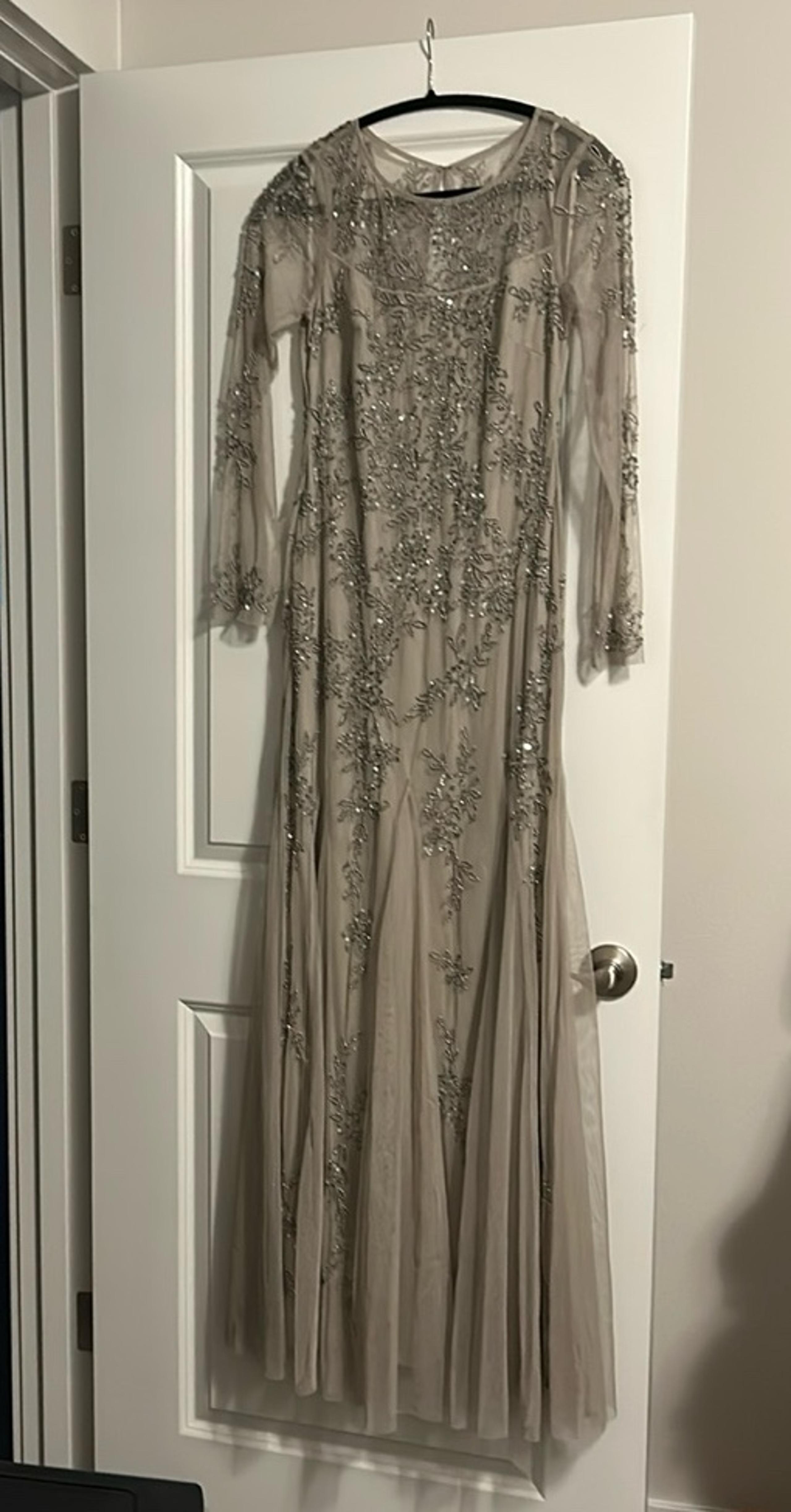 NWT Adrianna Papell beaded gown